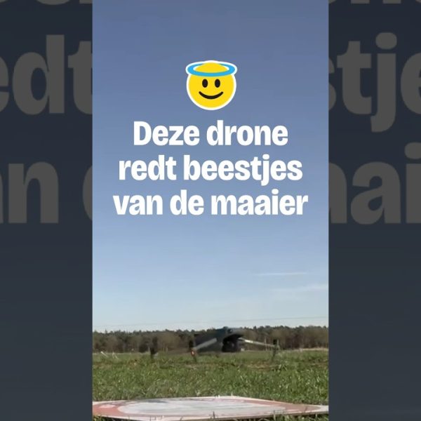 Deze drone redt beestjes